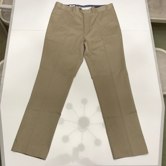 Nwt Black Brown Slim Fit Khaki Pants 36 